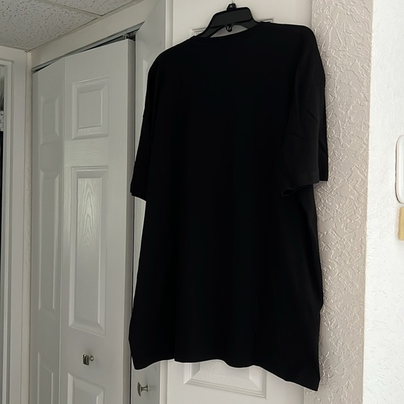 DESIGNER INSPIRED 3XL BLACK 100% COTTON TEE SHIRT - Picture 3 of 5